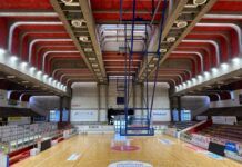 Palazzetto dello sport di Vicenza, piove sul campo: dal Comune interventi per 300 mila euro Palazzetto dello Sport Vicenza