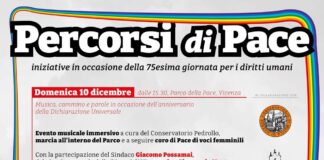 “Percorsi di pace”: il 10 ed il 15 dicembre due iniziative condivise dalla diocesi di Vicenza Percorsi di pace