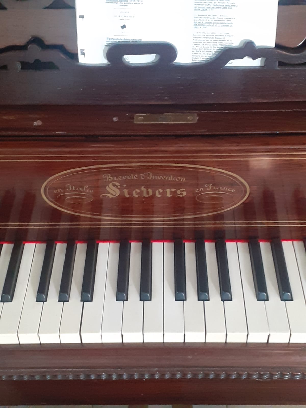 Pianoforte Sievers da Napoli