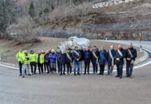 Riaperta la SP 350 che collega il Vicentino a Folgaria: lavori in tempi record SP 350