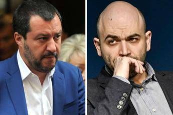 Salvini: “Non ritiro querela contro Saviano, post offensivi”