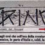 Monte Grappa, tu sei la mia Patria: una canzone di eroismo e di gloria Testata de La Trincea del 31 marzo 1918