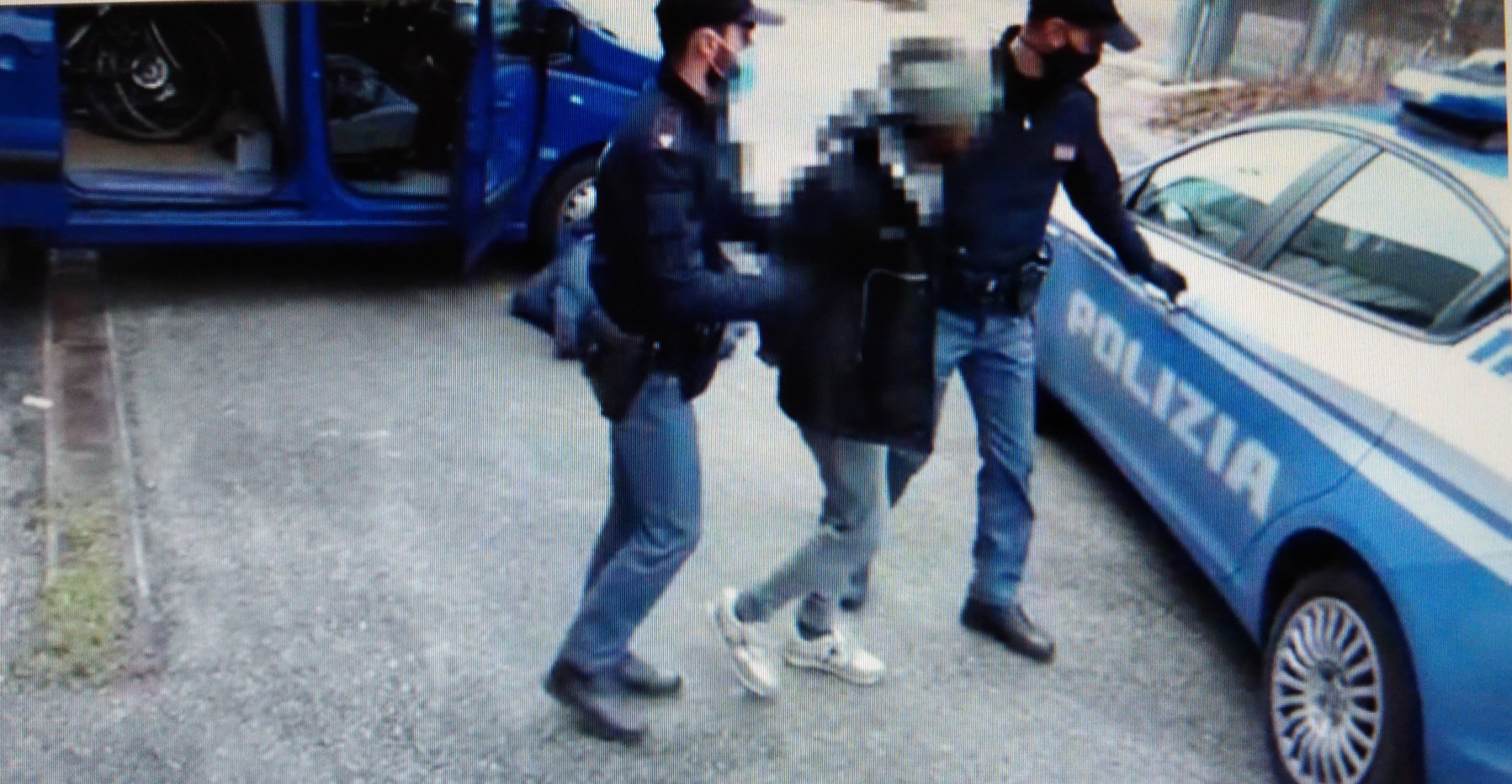Un arresto della Polizia di Stato di Vicenza