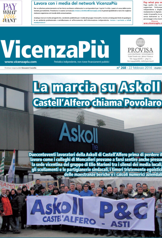 VicenzaPiu n.268, 22 febbraio 2014