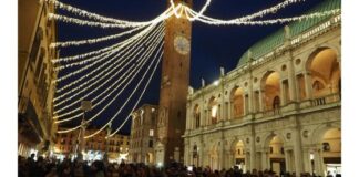 Natale 2023 a Vicenza, accese le luminarie in centro e nei quartieri. Possamai: “Mostra in Basilica gratuita è un regalo ai vicentini”