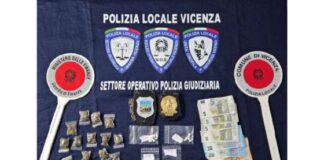 Arrestato un pusher a Vicenza da PL e GDF: nascondeva in bocca involucri di droga Pusher arrestato a Vicenza