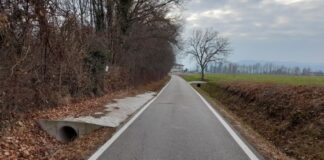 Strada Caperse Vicenza, terminati i lavori alla rete di acque bianche