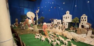 Natale: auguri a chi crede o meno in un Dio purché creda nella Persona. Noi crediamo di sicuro nel nostro “Lettore” che ci scrive… Presepe del Santuario di Monte Berico, Natale 2023