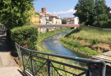 Veneto nella morsa della crisi idrica. Regione: “Deficit significativo”. Viacqua: “Nessuna criticità su nostra rete” pista ciclabile lungo il Bacchiglione Vicenza crisi idrica
