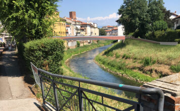 Veneto nella morsa della crisi idrica. Regione: “Deficit significativo”. Viacqua: “Nessuna criticità su nostra rete” pista ciclabile lungo il Bacchiglione Vicenza crisi idrica