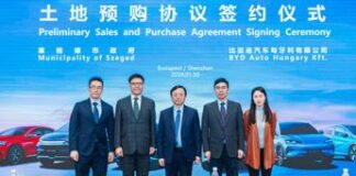 BYD sempre più ‘europea’ con impianto di produzione in Ungheria