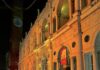 Vioff Golden Road: percorsi di creatività nel cuore di Vicenza La suggestiva illuminazione della Basilica in occasione di ViOff