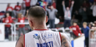 Civitus Allianz Vicenza trionfa 73-72 nel derby veneto di basket di B col Mestre con una rimonta epica guidata da Brambilla Bugatti della Civitus Allianz Vicenza (foto di archivio)