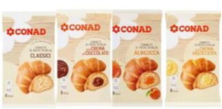 Conad richiama i suoi cornetti, ecco i lotti da restituire