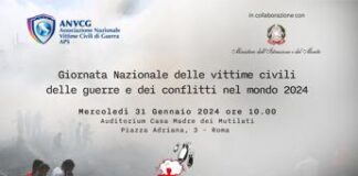 Giornata nazionale vittime civili guerre, palazzi si tingono di blu per dire ‘stop’