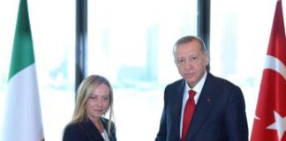 Italia-Turchia, Meloni a cena da Erdogan: focus su migranti, crisi Medio Oriente e Ucraina