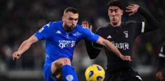Juventus-Empoli 1-1, Baldanzi risponde a Vlahovic