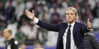 Mancini esce prima del rigore, Federcalcio Arabia: “Inaccettabile”