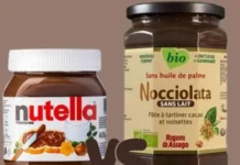 La Nocciolata Rigoni di Asiago trionfa sulla Nutella Ferrero… in tribunale: lo spot “senza olio di palma” non è una frecciata alla Ferrero Nutella della Ferrero e Nocciolata della Rigoni di Asiago (foto di Repubblica.it)