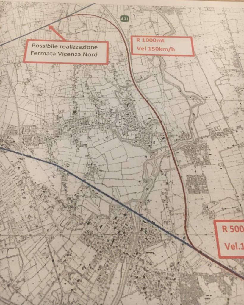 Tav Tac, mappa della proposta di Cicero