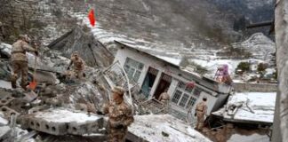 Terremoto in Cina, scossa 7.1 al confine tra Xinjiang e Kyrgyzstan