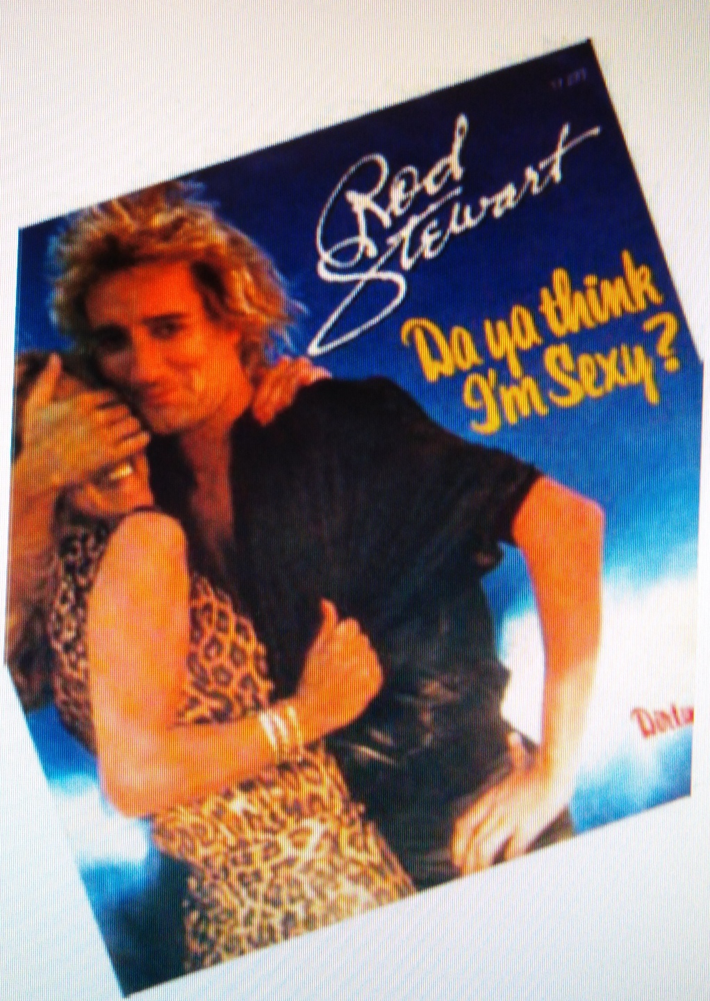 Un disco di Rod Steward