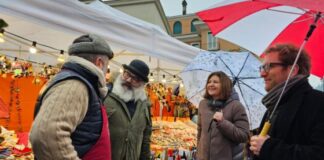 Mercato dell’Epifania a Vicenza, banchi già aperti da viale Roma fino a piazza Castello