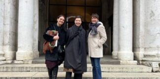 Isabella Rossellini in Basilica palladiana per la mostra “Caravaggio, Van Dyck, Sassolino”