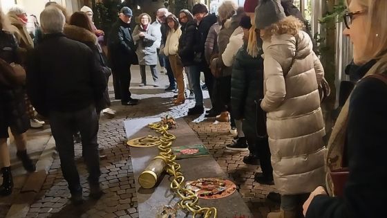 InOro: in contra' San Gaetano Thiene a Vicenza arte a km zero e un bracciale gigante