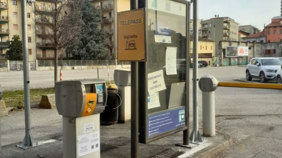 Parcheggi comunali di Vicenza con il Telepass