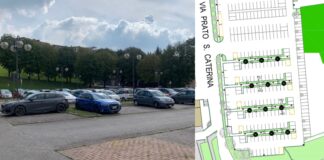 Bassano del Grappa, nuovi alberi e relamping al parcheggio Prato Santa Caterina parcheggio Prato Santa Caterina