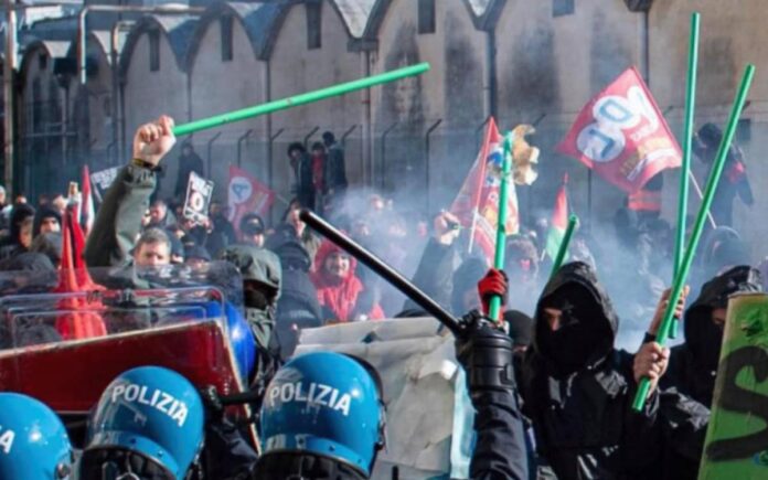 protesta anti Israele a Vicenza scontri vicenzaoro vicenza oro