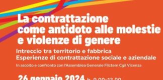 Violenze sul lavoro al centro dell’assemblea generale della Filctem Cgil Vicenza violenze sul lavoro vicenza filctem