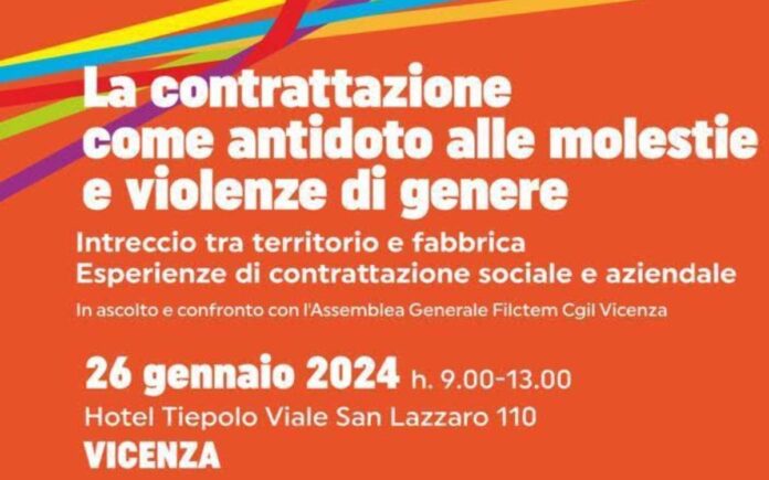 violenze sul lavoro vicenza filctem