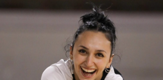 B1 femminile, Vicenza Volley a caccia dei playoff: sfida al vertice con Rothoblaas a Volano per il terzo posto, l’ultimo valido per tentare il salto in A2 La ex del Volano Blerona Tasholli ora del Vicenza Volley (foto Daniele Marangoni)