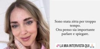 Chiara Ferragni e la separazione: “Zitta per troppo tempo, ora parlo”