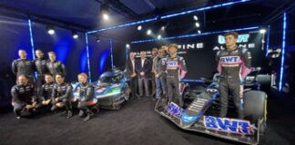 Doppia presentazione Alpine a Enstone