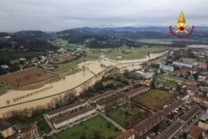 Tanti gli interventi dei Vigili del Fuoco per il maltempo