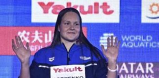 Israele, fischi per Gorbenko ai Mondiali di nuoto a Doha – Video