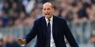 Juventus-Frosinone 3-2, gol di Rugani allo scadere e Allegri sorride