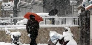 Maltempo oggi sull’Italia, vento piogge e neve in collina: allerta rossa in Abruzzo e arancione in tre regioni