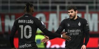 Milan-Napoli 1-0, decide il gol di Theo Hernandez