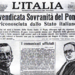 11 febbraio 2024, i Patti Lateranensi del 1929: la storia che non c’è (sui quotidiani di oggi) e quella che c’è Patti Lateranensi