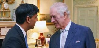 Re Carlo torna al lavoro dopo il cancro e vede Sunak