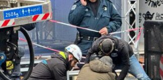 Sanremo 2024, incidente per un operaio davanti al Palafiori