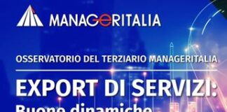 Terziario, Manageritalia: export di servizi +4,6% nel 2024, spinta del turismo