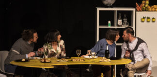 Maschera d’Oro: sabato 2 marzo in scena al San Marco “Uova al tegamino” con la compagnia Il volto di Velluto Una scena di "Uova al Tegamino", quinto spettacolo della Maschera d'Oro 2024