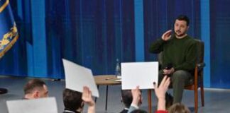 Ucraina, Zelensky: “Meloni con noi ma in Italia molti con Putin”