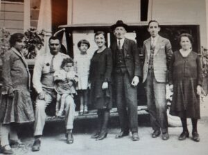 Umberto Pavan e la sua famiglia negli anni Trenta del secolo scorso