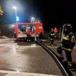 Vicenza Maltempo allagamenti vigili del fuoco fiume retrone